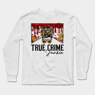 True crime utv messy bun Long Sleeve T-Shirt